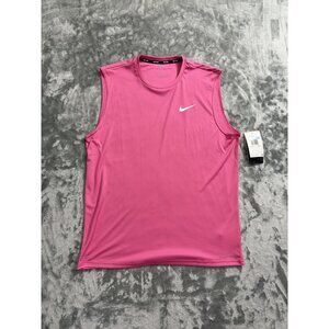 Nike Dri-FIT Shirt Mens Medium Sleeveless Athletic UPF 40+ NESSA585-656